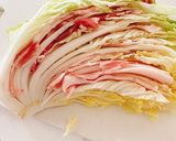 クッキングプロ　豚バラ白菜ミルフィーユ作り方1写真