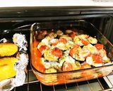 絶品♪鰯と茄子トマトのオーブン焼き作り方10写真