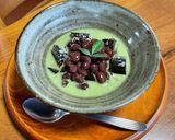 コーヒーゼリー★抹茶じゃなくて青汁甘酒添作り方10写真