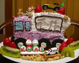車大好き！！★トラックの立体ケーキ★作り方14写真