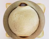 食パンで作る丸型パンプディング作り方3写真