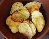 旬の味■新じゃがいも薄焼き醤油青のり風味作り方6写真