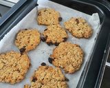マルチグリルで焼く オートミールクッキー作り方4写真