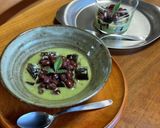 コーヒーゼリー★抹茶じゃなくて青汁甘酒添作り方12写真