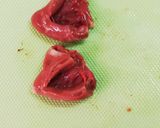 絶品☆濃すぎない 鳥もつ煮作り方1写真