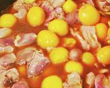 絶品☆濃すぎない 鳥もつ煮作り方5写真