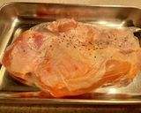 セロリと塩鶏のスープ作り方1写真
