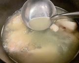 セロリと塩鶏のスープ作り方4写真