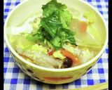 鍋の余った出汁で野菜たっぷり雑炊♬作り方4写真