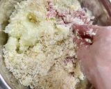 照り焼き玉ねぎのひき肉サンド作り方3写真