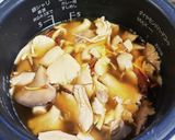 たっぷりキノコの炊き込みご飯作り方1写真