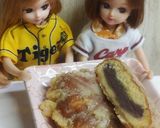 リカちゃん♡野球シリ*広島もみじ饅頭天*作り方17写真