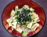 簡単☆お手軽アボカド鮭茶漬け♩作り方7写真