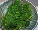 春の野草「シャク」のすき焼き作り方2写真