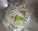 鶏とレンコンの焼き～長ねぎ甘いです～作り方2写真