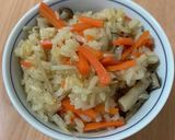 にんじんごぼう炊きこみごはん作り方9写真