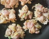 鶏とレンコンの焼き～長ねぎ甘いです～作り方5写真