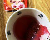 糖質オフ☆麦焼酎のハイビスカスティー割り作り方1写真