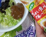 簡単キャベツとレーズン入りカレーサンド作り方1写真