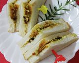 簡単キャベツとレーズン入りカレーサンド作り方5写真