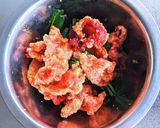 豚唐揚げニラまみれ作り方6写真