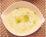 春☆ロマネスコの茎葉のクリームスープ作り方7写真