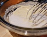 【抹茶バスクチーズケーキ】混ぜて焼くだけ作り方2写真