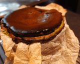 【抹茶バスクチーズケーキ】混ぜて焼くだけ作り方8写真