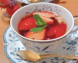 ほっこり～(*´╰╯`*)♬*苺の紅茶♡作り方11写真
