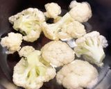 離乳食 カリフラワー作り方2写真