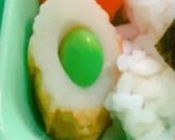 簡単うさぎおにぎりつみれ温野菜葡萄弁当作り方3写真