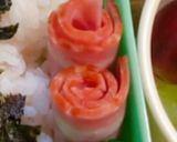 簡単うさぎおにぎりつみれ温野菜葡萄弁当作り方5写真