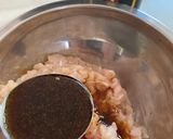 焼肉の生だれで作る モス風チキンバーガー作り方4写真
