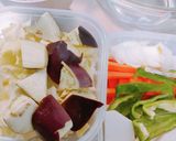 ガッツリ塩味！レンチン！中華塩だれ豚丼作り方2写真
