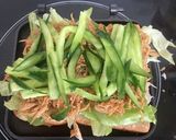 プルドチキンで照り焼きホットサンド作り方5写真