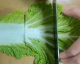 白菜寿司とおみそ汁作り方1写真
