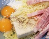 ニラと豆苗の豆腐チヂミ風作り方4写真