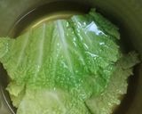 白菜寿司とおみそ汁作り方3写真