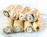 低糖質な【ベーコンチーズの油揚げ巻き】作り方6写真