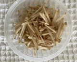 マカベビーリーフ入り菊芋ハムサラダ作り方1写真