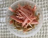 マカベビーリーフ入り菊芋ハムサラダ作り方2写真