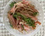 マカベビーリーフ入り菊芋ハムサラダ作り方4写真