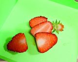 糖質オフ☆苺と桜のモーニングパフェ♪作り方4写真