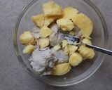 柚子香る♪ほくほく里芋のポテトサラダ作り方2写真