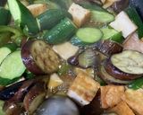 ピリ辛！夏野菜と厚揚げのチリたま炒め作り方5写真