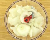 とろとろ甘~い！新玉ねぎの肉詰めスープ作り方3写真