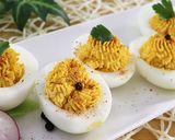 ［糖質制限］イースターに★デビルドエッグ作り方6写真