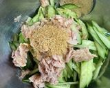 きゅうりとツナのダシダ和え作り方1写真