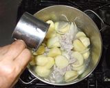 肉じゃがとスナップエンドウ♪簡単漢方薬膳作り方7写真