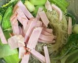 チンゲン菜と春雨の中華和え作り方5写真